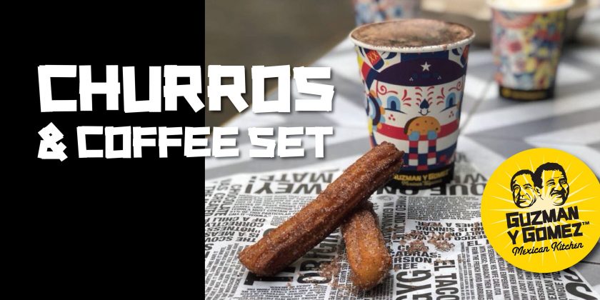 【Limited】Churros & Coffee Set for 300 JPY!